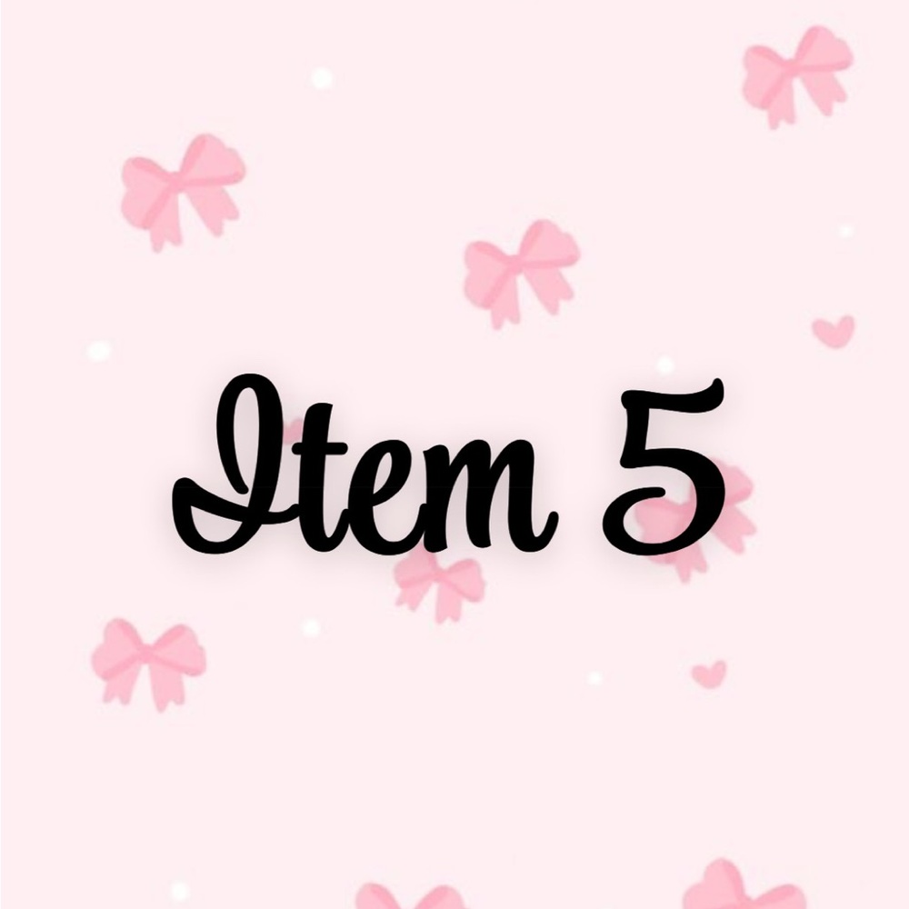 Item 5